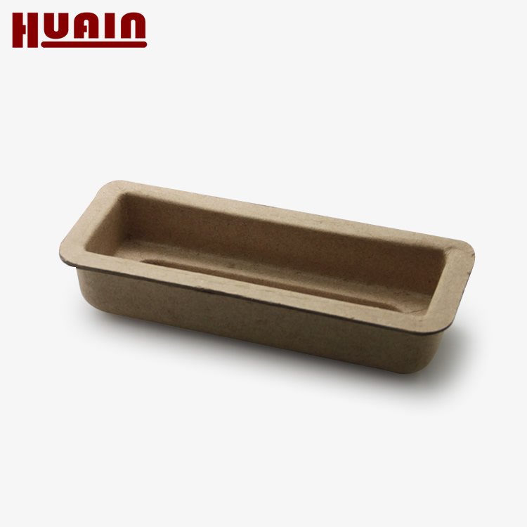 Eco-friendly Molded Paper Pulp Foam Inlay Tray Packaging