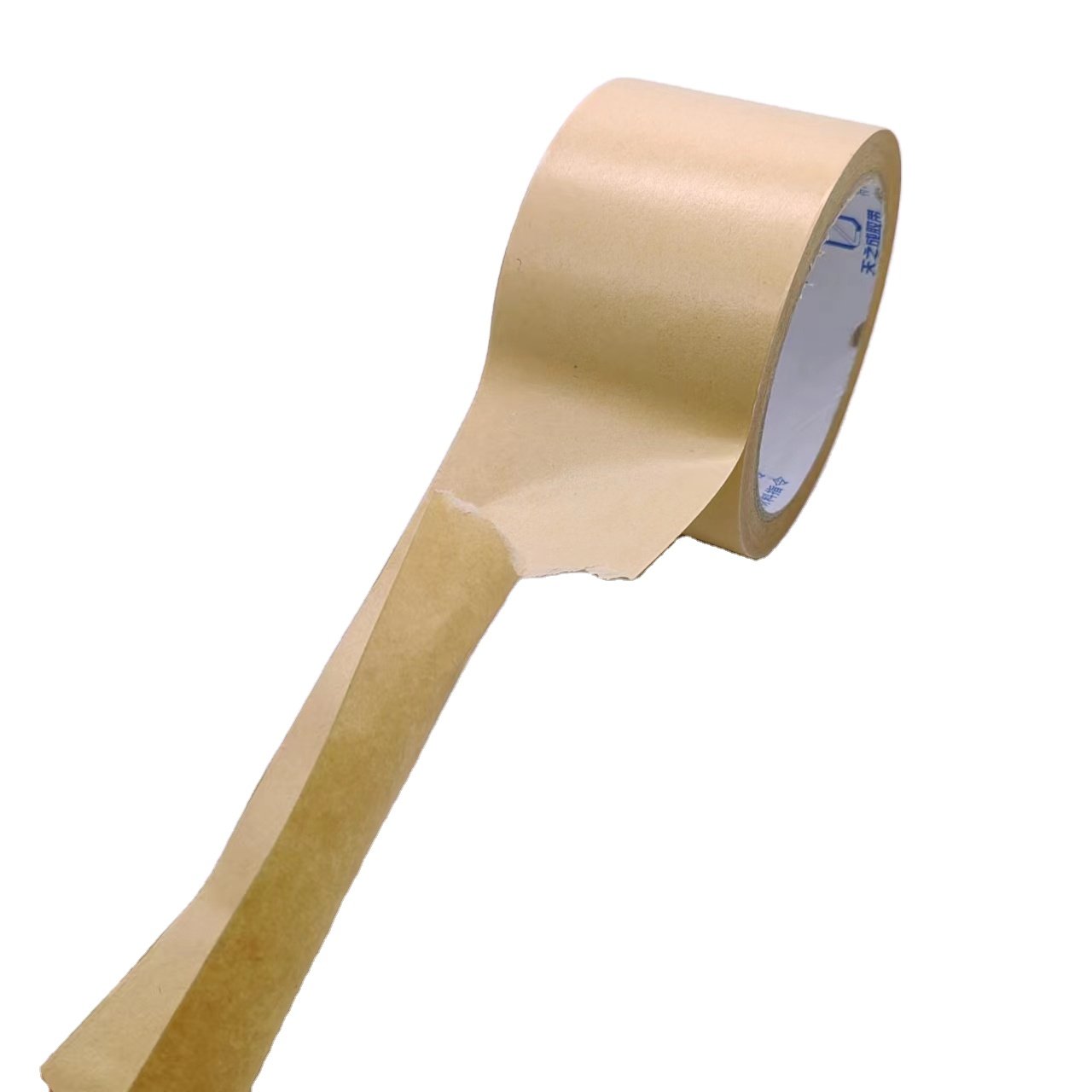 Custom Thick Eco-Friendly Gummed Kraft Paper Tape Single Sided Adhesive Waterproof Hot Melt for Carton Sealing