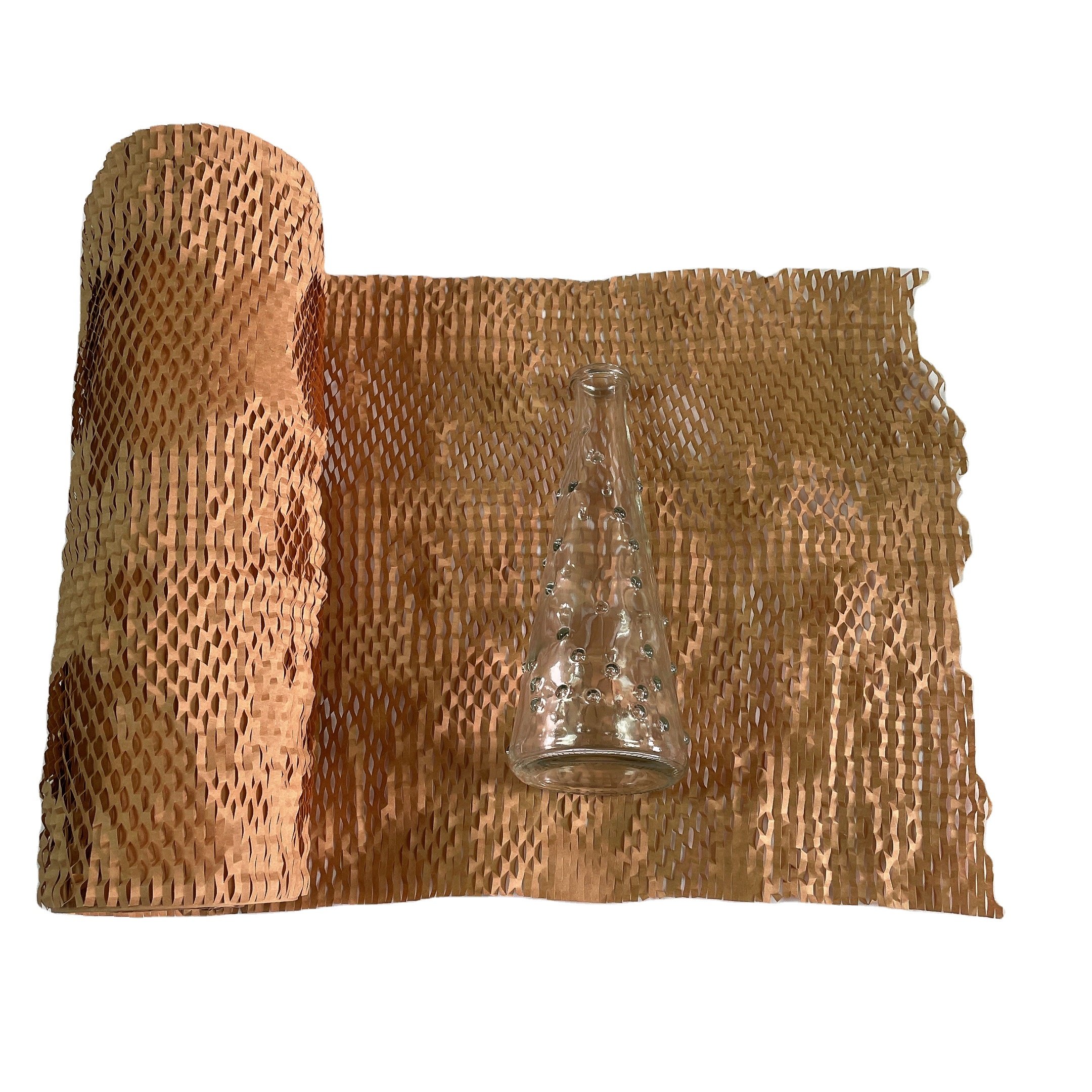 Wholesale Custom Size Honeycomb Wrapping Paper Roll Packaging Paper Roll