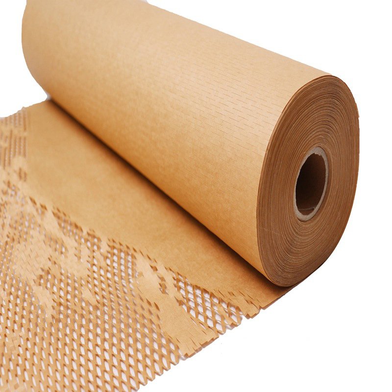 Wholesale Custom Size Honeycomb Wrapping Paper Roll Packaging Paper Roll