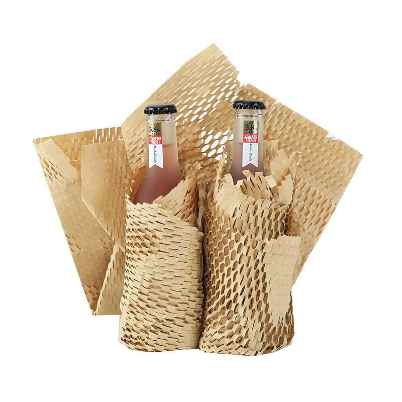Wholesale Custom Size Honeycomb Wrapping Paper Roll Packaging Paper Roll