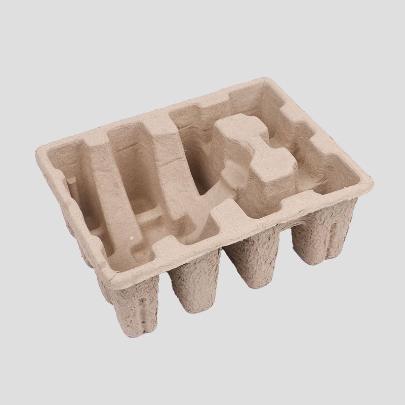 Hot Selling Biodegradable Paper Molded Pulp Insert Tray Molds For Tray Pulp Paper Pulp Product Packaging Products
