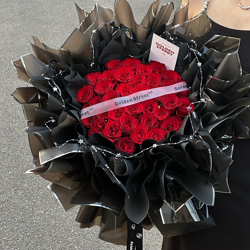 New waterproof bouquet wrapping paper with silver edge jelly film, silver ion water film, flower wrapping paper