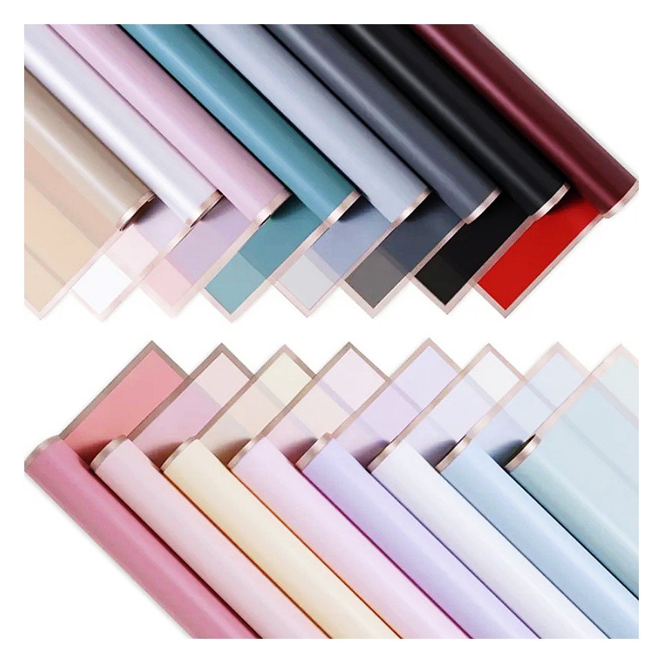 JOYWOOD New Design Waterproof Floral Paper Plastic Wrapping Film Flower Wrapping Paper For Flower