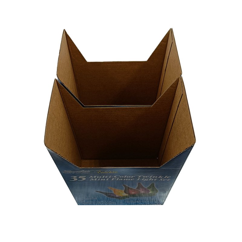 Manufacturer direct selling packaging boxes clear pvc window christmas gift box with ribbon