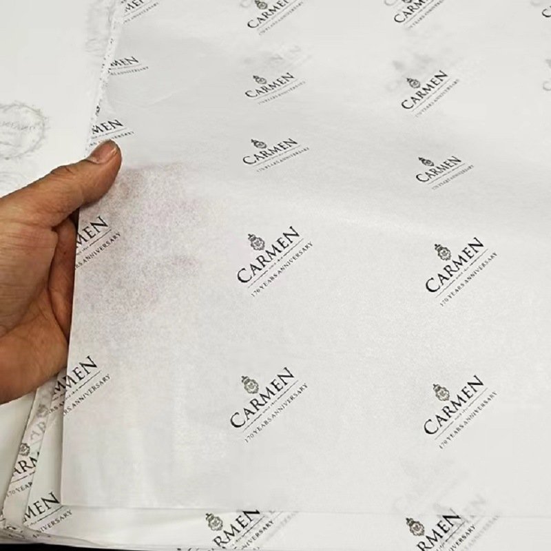 Customized Logo 17g Packaging Paper for Gifts Clothing & Bouquets Elegant Gift Packing Box Wrapping Paper
