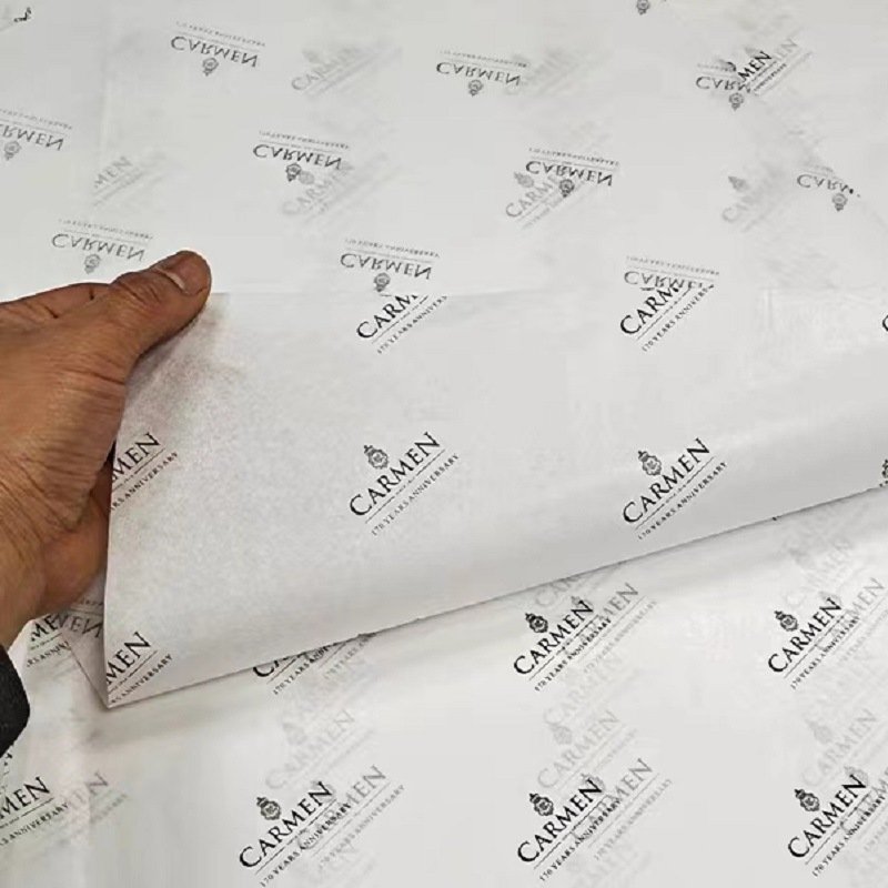 Customized Logo 17g Packaging Paper for Gifts Clothing & Bouquets Elegant Gift Packing Box Wrapping Paper