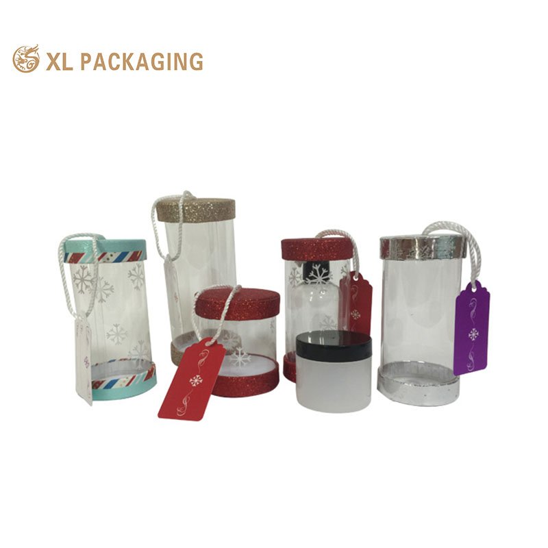 Wholesale Customized Round Box Paper Tube Cylinder Cardboard Kraft Packaging Box Round Box Packaging