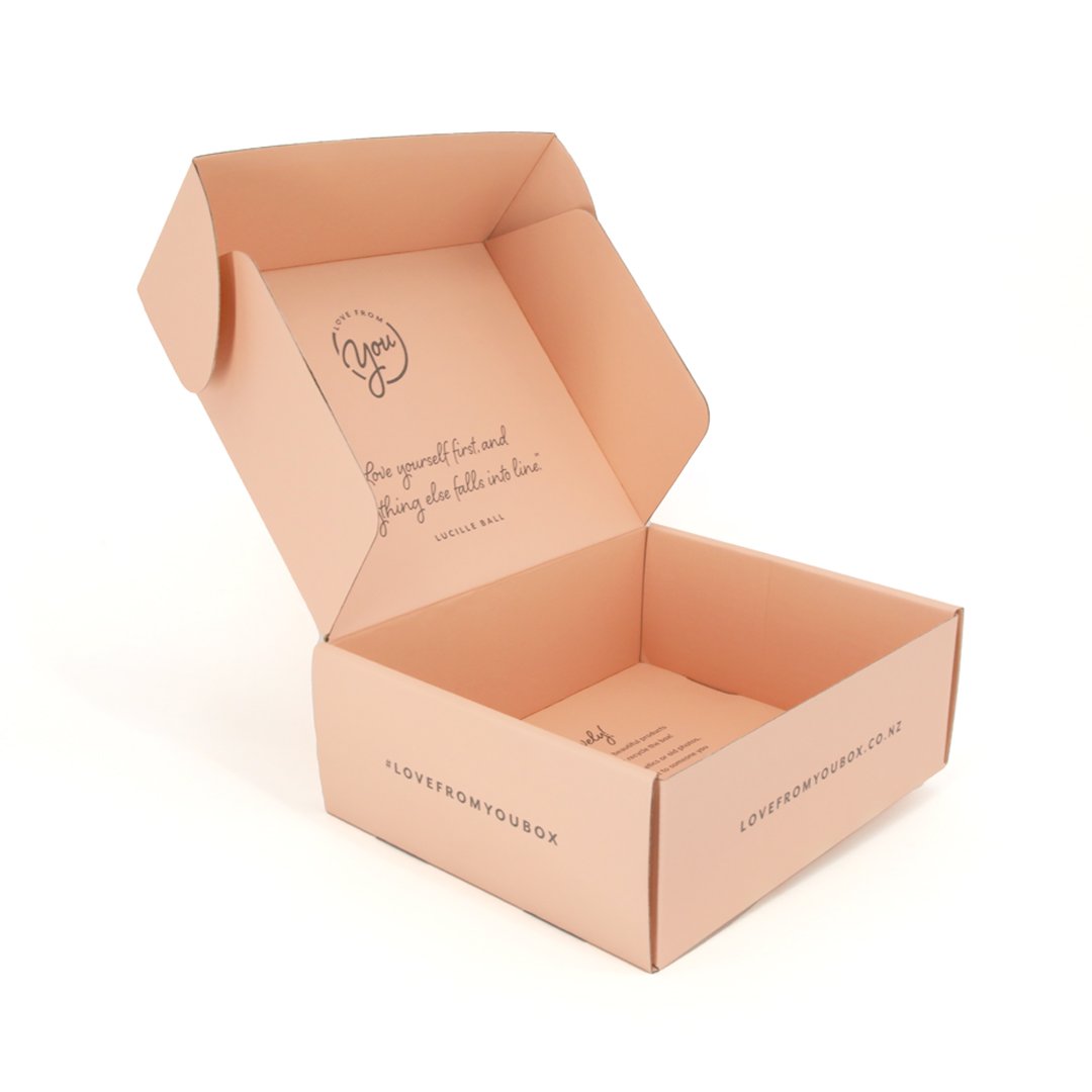 Custom Corrugated Box White Shipping Boxes Clothes Mailer Gift Packaging Paper Box Wholesale