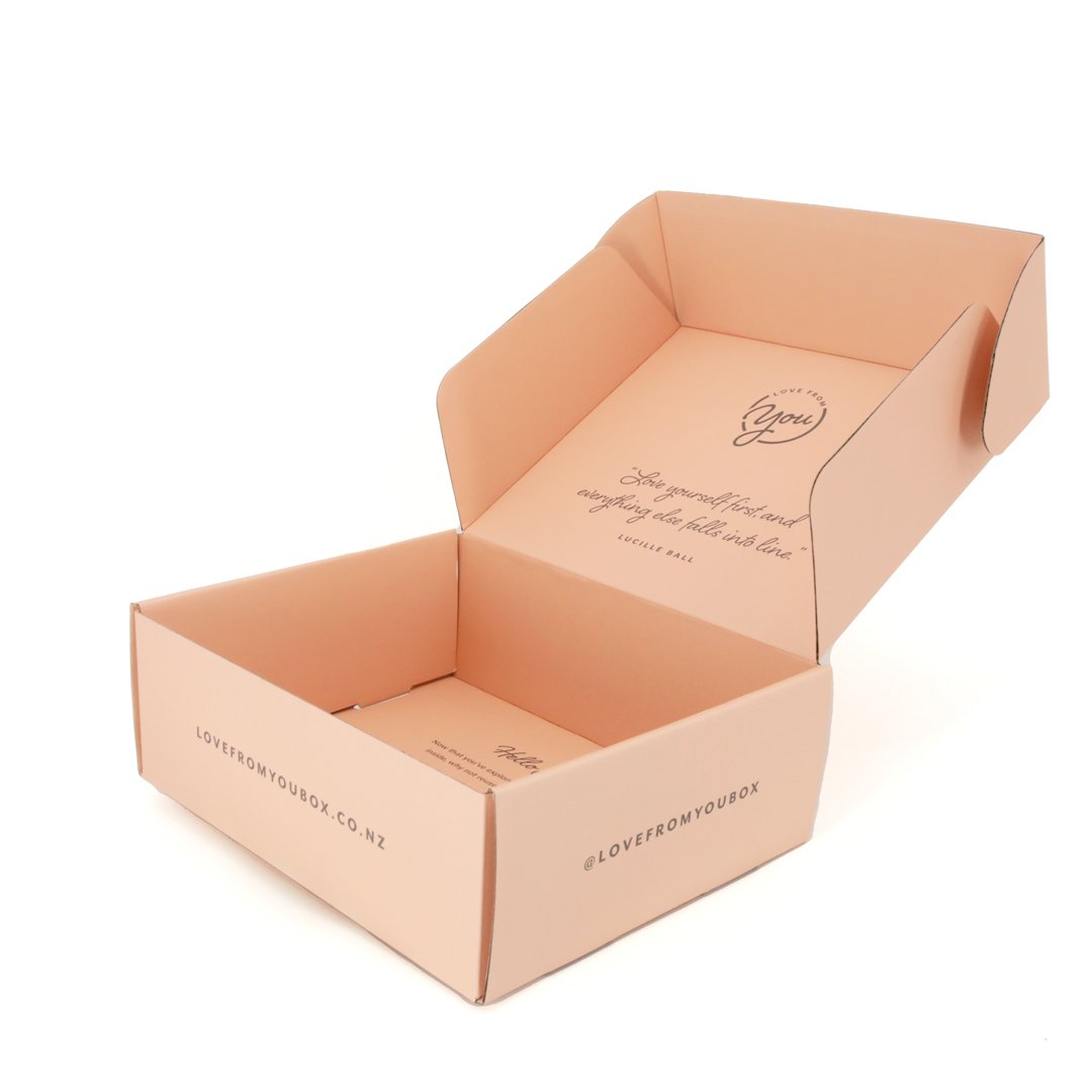 Custom Corrugated Box White Shipping Boxes Clothes Mailer Gift Packaging Paper Box Wholesale