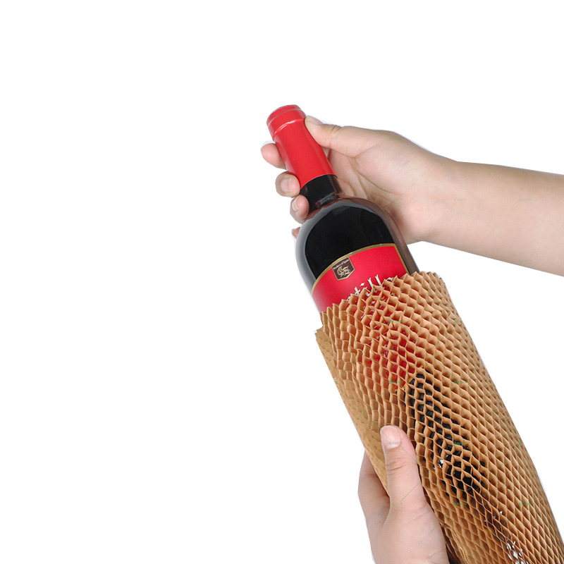 Wholesale Cushioning Filling Buffer Packing Roll Protective Packing Honeycomb Paper SLeeve