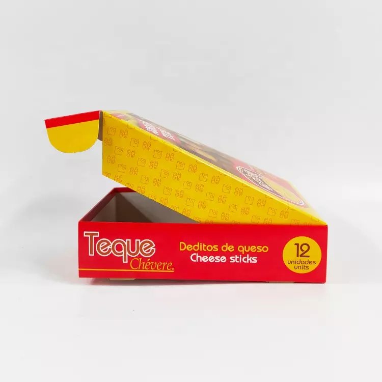 Factory Wholesale Disposable Caja Embalaje Bento Food Cheese Boxes Paper Packaging Kraft Paper Lunch Box with Pet Window