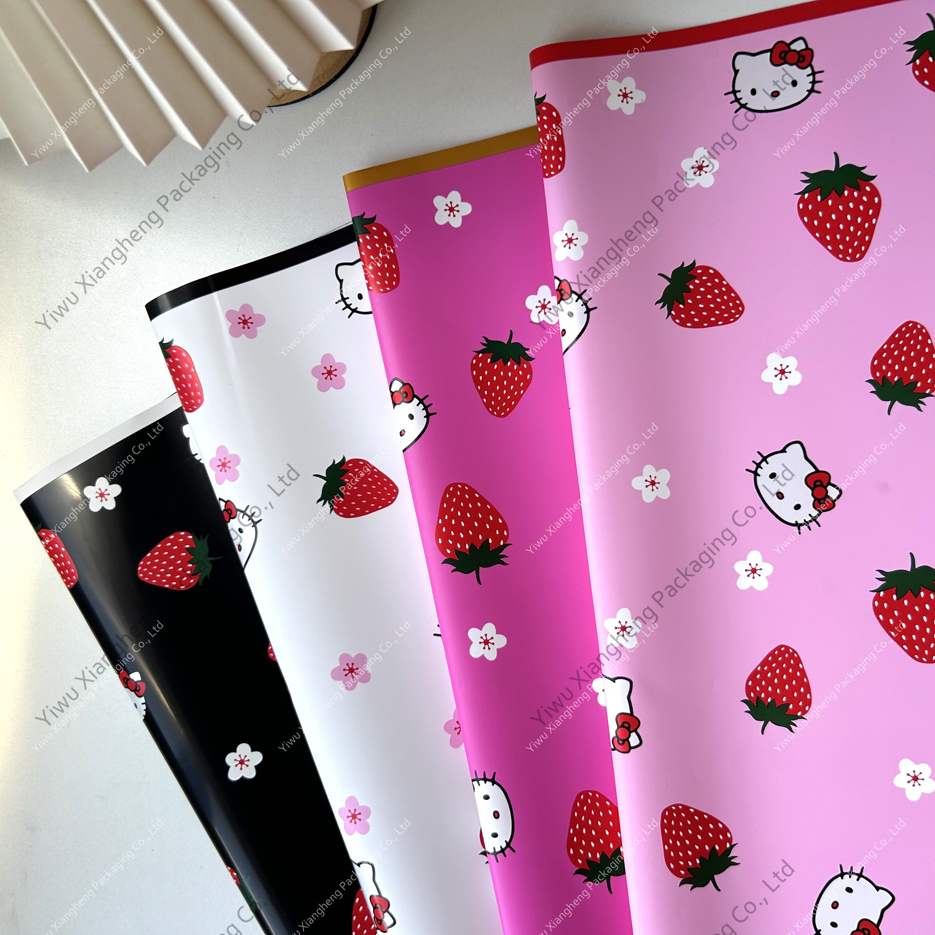 Stock hot sale Solid paper with KT bouquet wrapping paper floral material korean paper for flowers