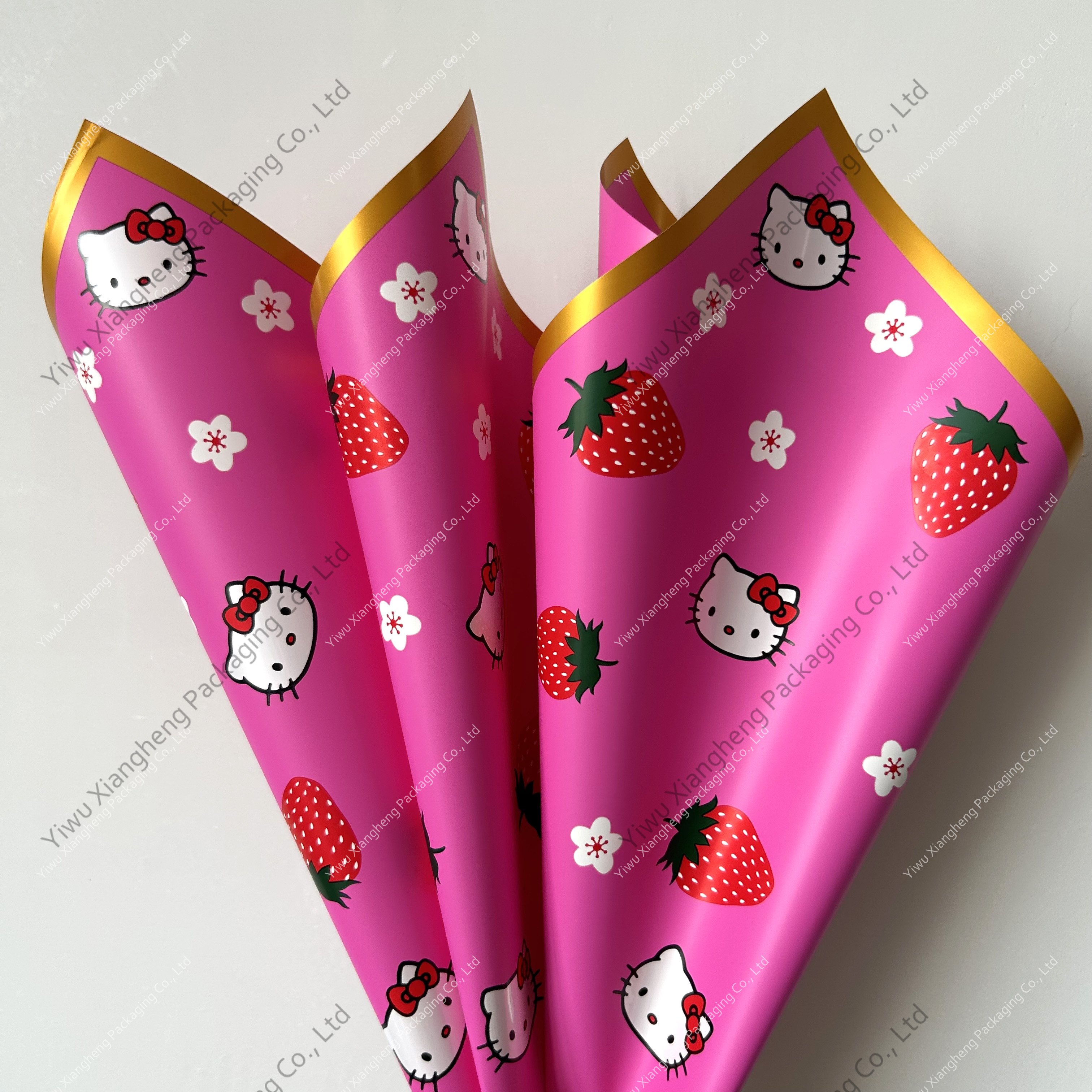 Stock hot sale Solid paper with KT bouquet wrapping paper floral material korean paper for flowers