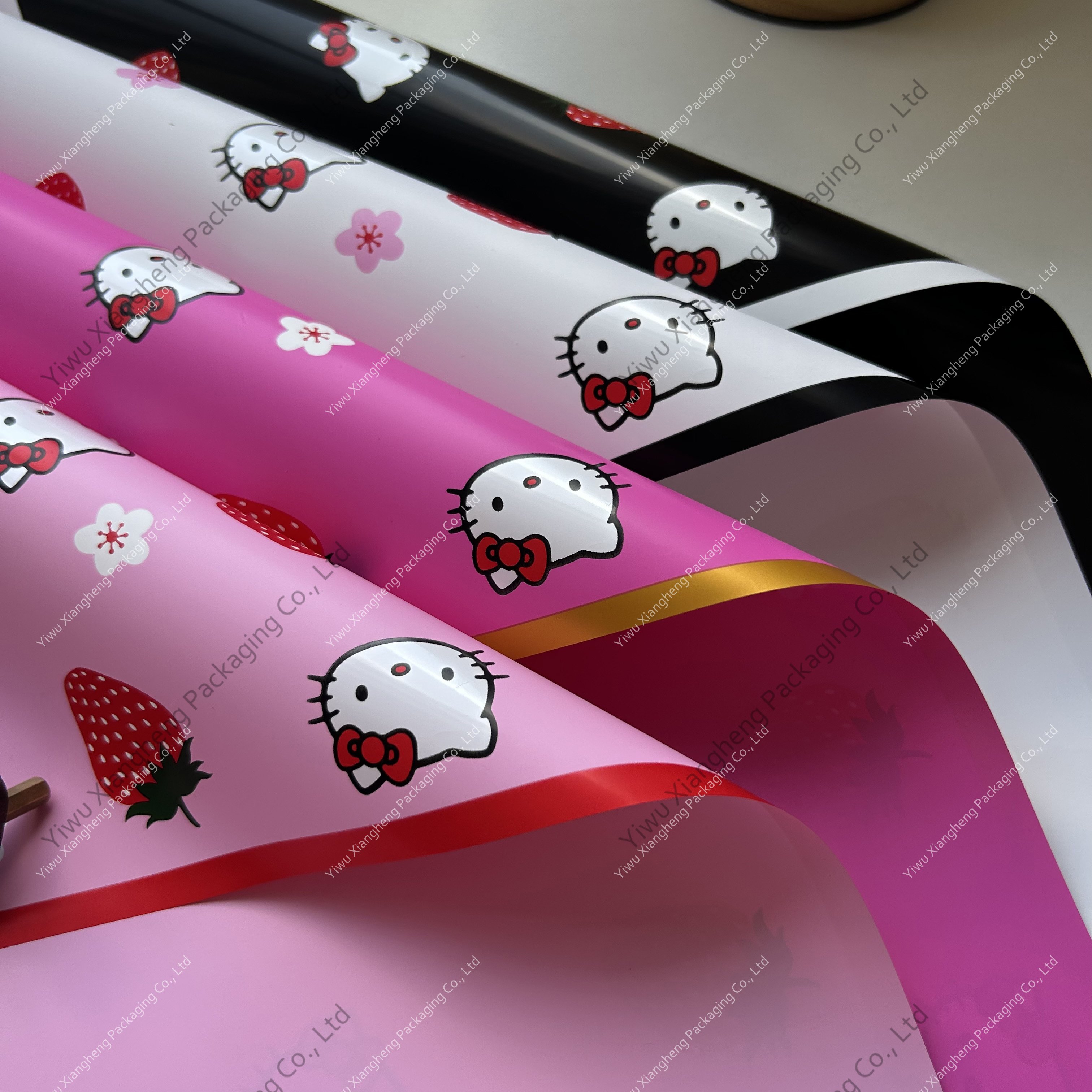 Stock hot sale Solid paper with KT bouquet wrapping paper floral material korean paper for flowers