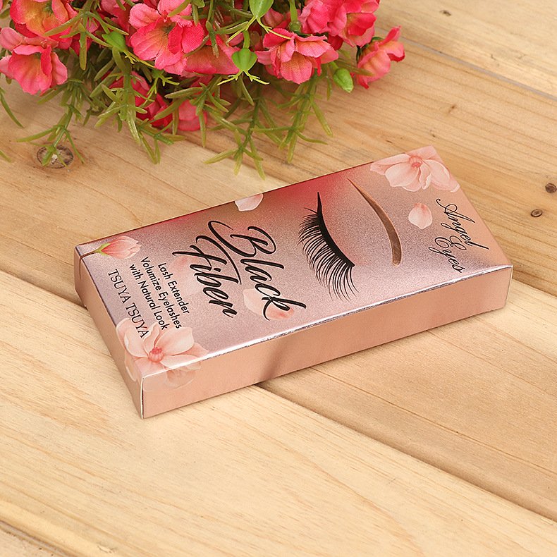 china wholesale kraft red lash shampoo gift lunch eyelash paper boxes for lashes packaging