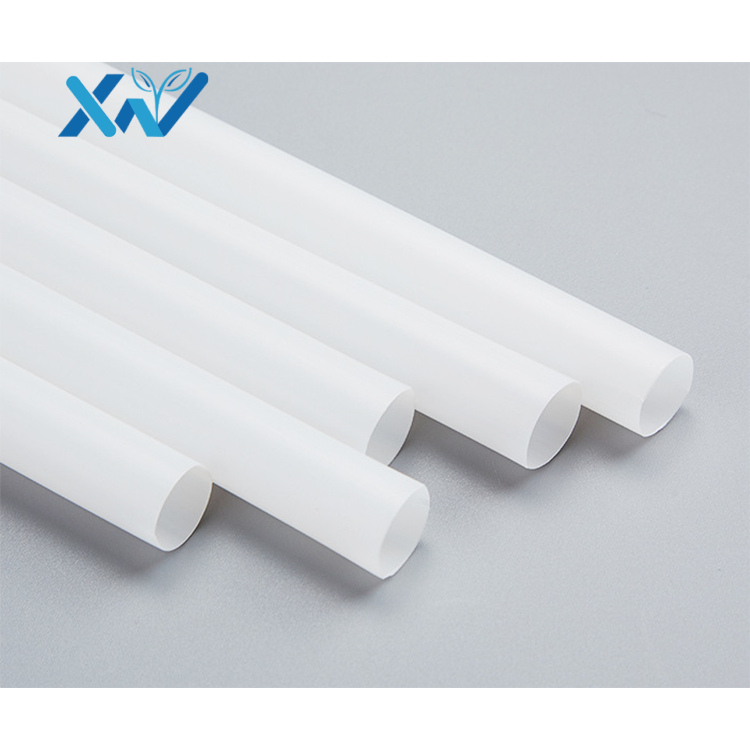 Compostable custom PLA sharp jumbo bubble tea drinking coffee straw 12mm 8mm 6mm wrapped by printed paper