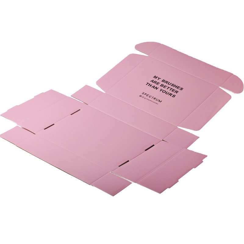 Wholesale Eco Skincare / Beauty / Cloth Packing Mailer Corrugated Paper Custom Logo Printed Gift Delivery Mailing Packaging Box