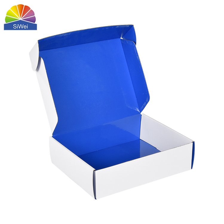 Wholesale Eco Skincare / Beauty / Cloth Packing Mailer Corrugated Paper Custom Logo Printed Gift Delivery Mailing Packaging Box