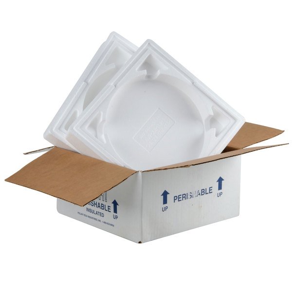 Custom made standard corrugated kraft paper packaging fish delivery seafood shipping box prawns carton