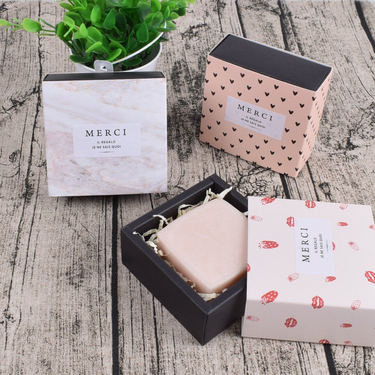 Wholesale Custom Printing OEM Recycled Paper Colourful Soap Paper Box