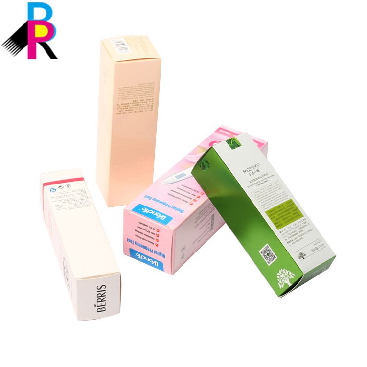 Custom Design CMYK Printing Beautiful Makeup Cosmetic Product Boxes Packaging