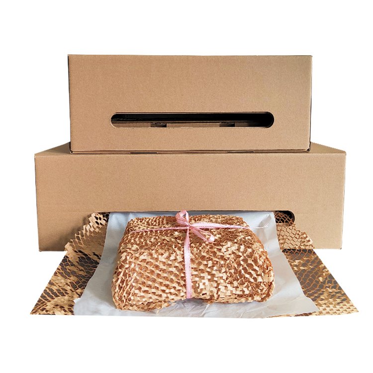 Best-selling Shipping Package eco-friendly Honeycomb Paper Double-layer Box