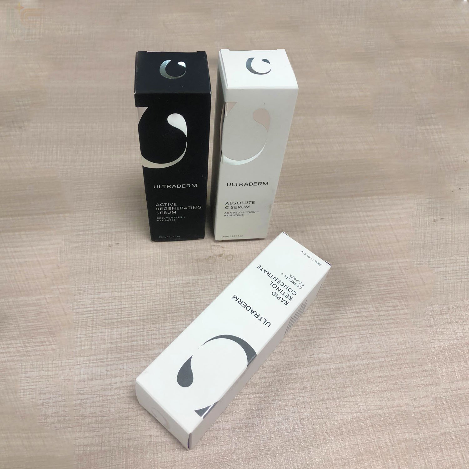 Face Cream Serum Lotion Box Printing Logo Customized White Card Cosmetic Packaging Paper Box