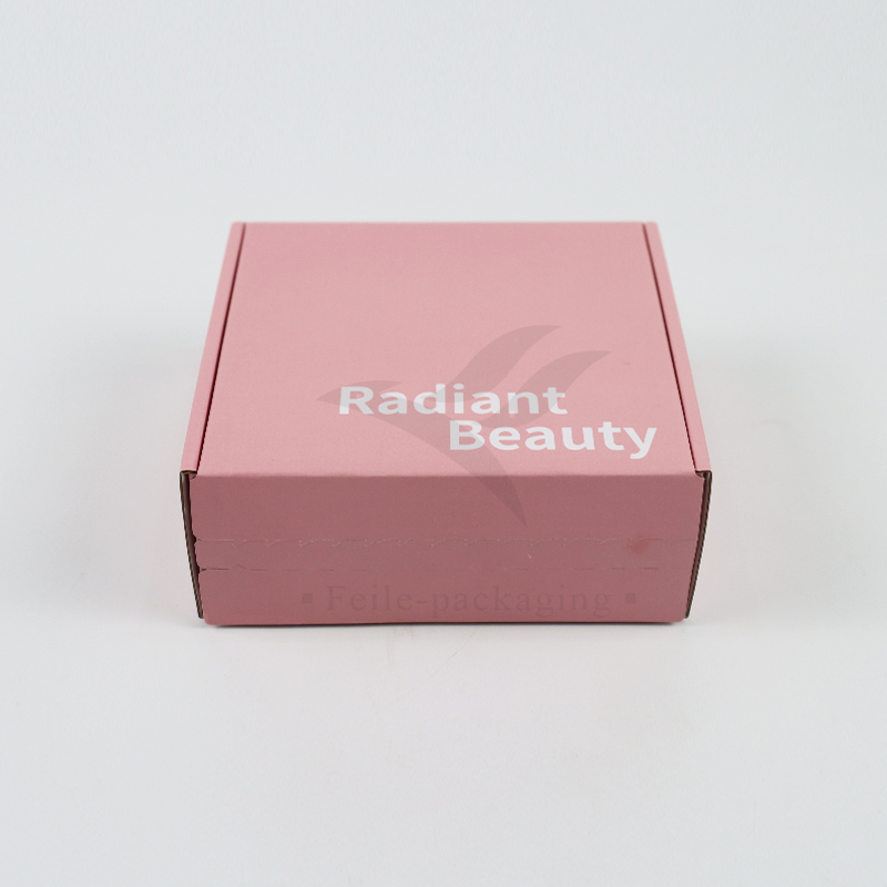 Eco-friendly biodegradable luxury shipping mailer box custom printed packaging paper box with logo