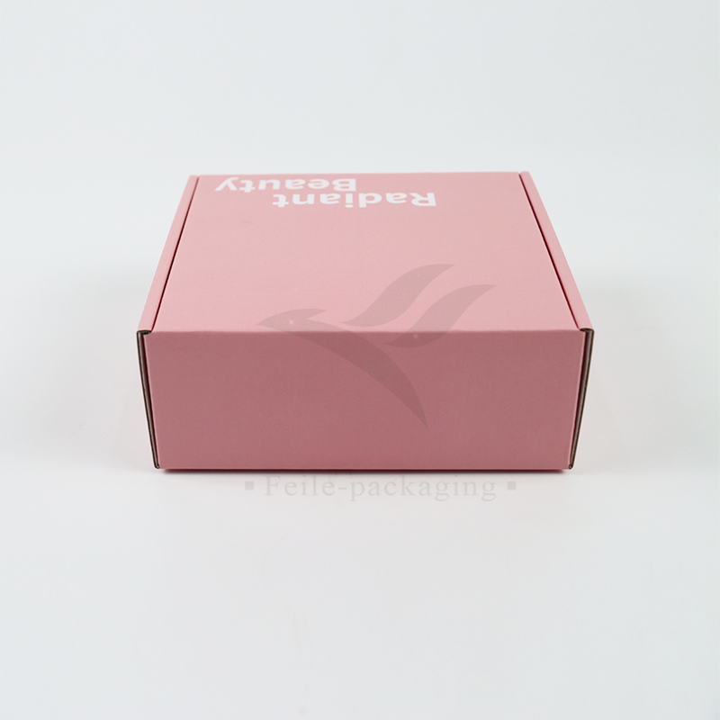 Eco-friendly biodegradable luxury shipping mailer box custom printed packaging paper box with logo