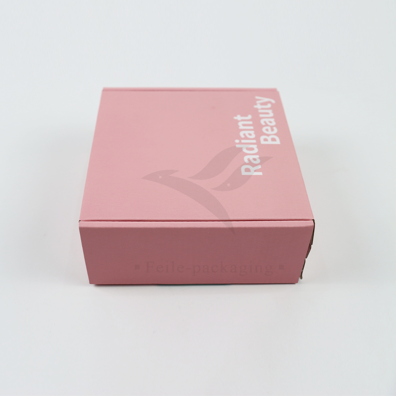 Eco-friendly biodegradable luxury shipping mailer box custom printed packaging paper box with logo