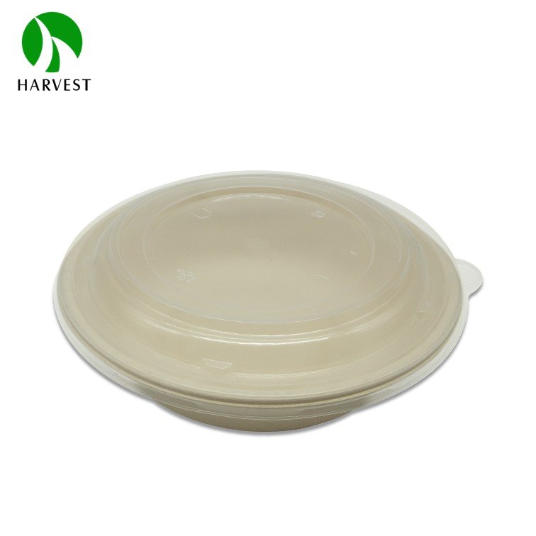 24 Oz Biodegradable Disposable Take Away Microwave Paper Food Container Bowl