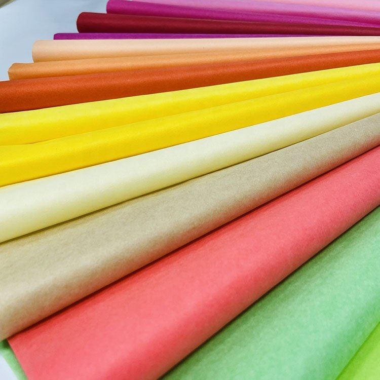 Wrapping Gift Package Silk Cotton Tissue Paper Logo Gold Tropical Manufacturer Silk Wrapping Paper Silk Paper