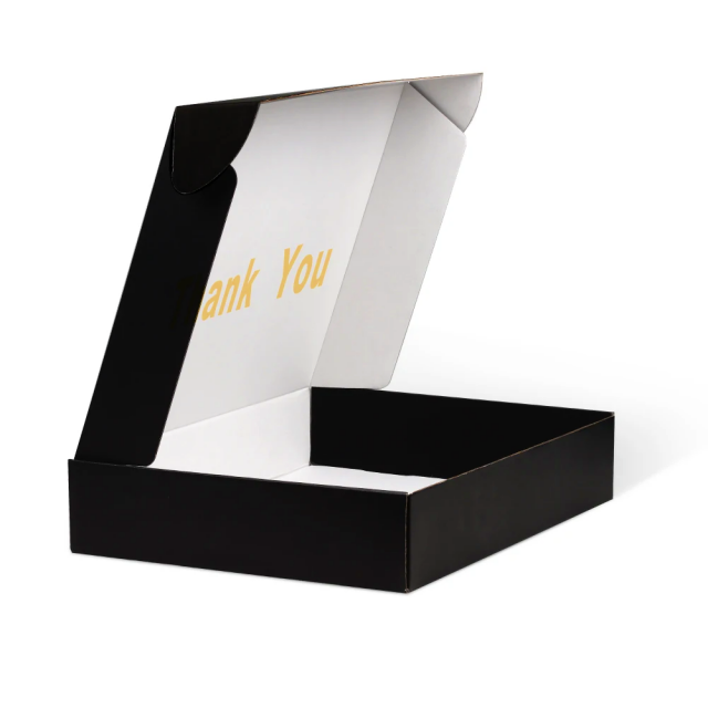 Customized corrugated cosmetics skincare products gift paper boxes wholesale shipping transportation packaging paper boxes