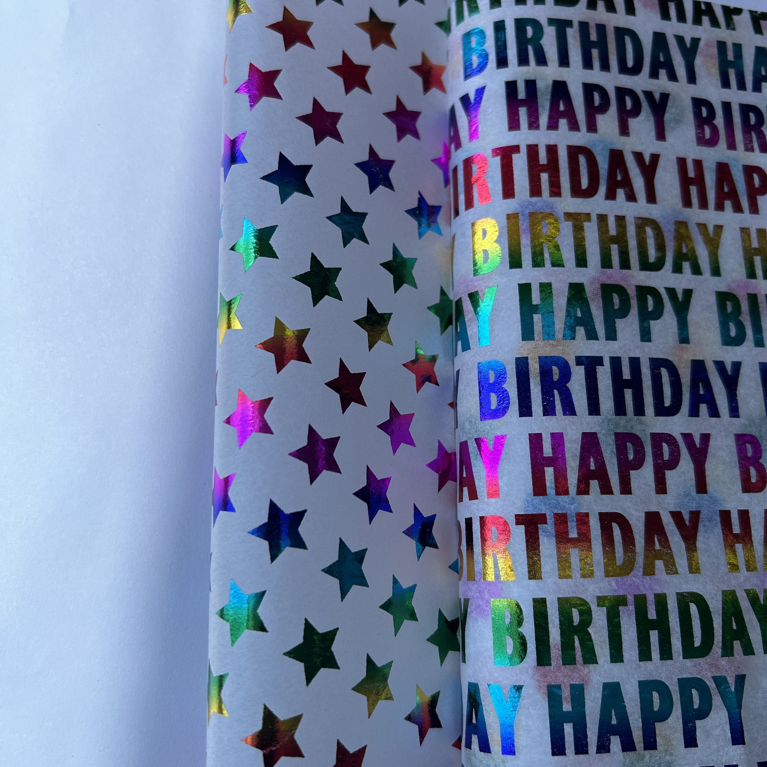 Luxury Christmas Customized Logo Clothing/gift Wrapping Tissue Paper Craft Paper Gravure Printing OEM Flower Wrapping Virgin