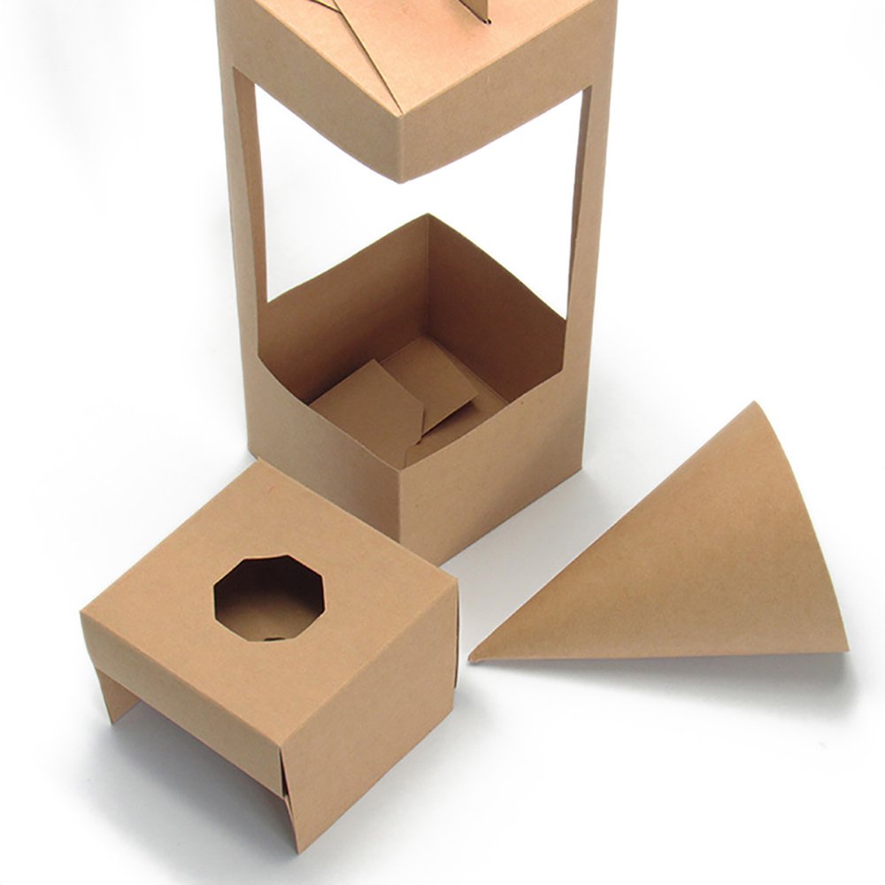 manufacture custom hot selling small kraft paper cheap packaging gift box for flowers bouquet arrangement with logo