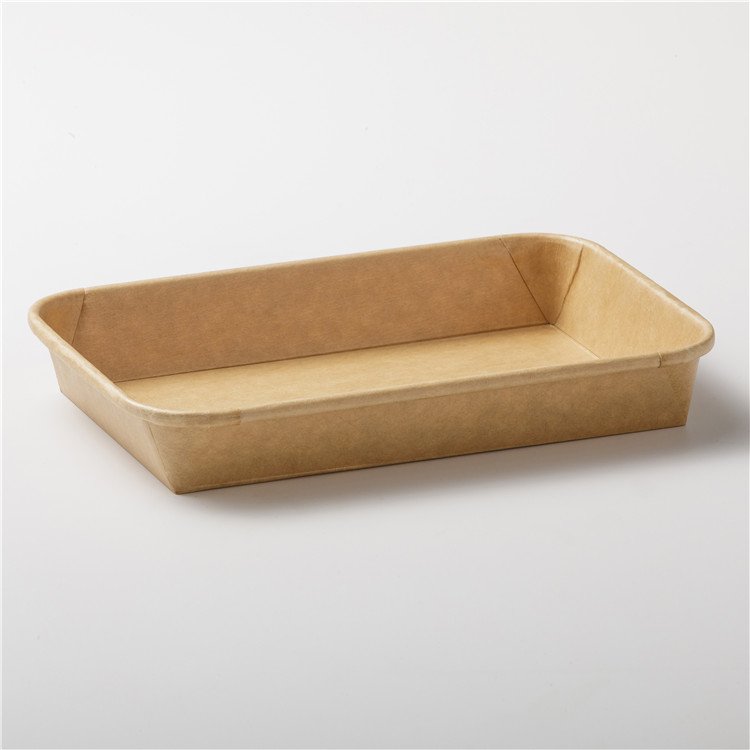 Wholesale Eco-Friendly Disposable Paper Boxes High Quality Paper Sushi box for Food Packaging