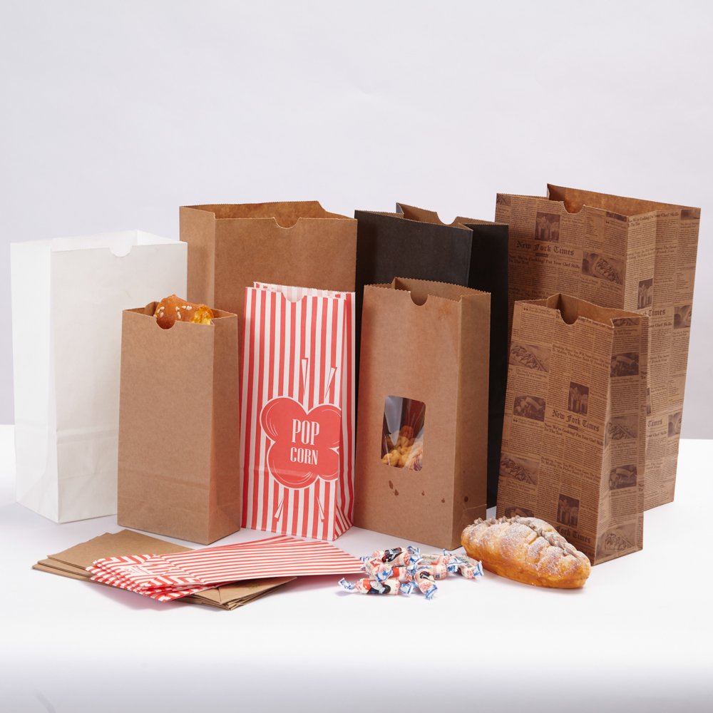 Wholesale Custom Luxury Craft Gift Brown White packaging Bolsa De Papel Printed Shopping Bag Kraft paper Bags With Your Own Logo