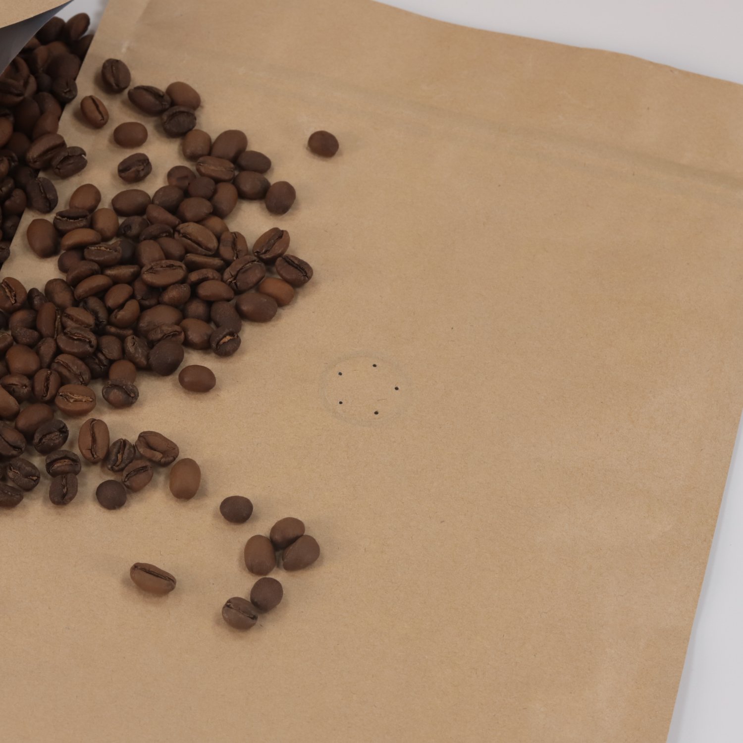 Eco PLA Compostable Stand Up pouch Craft Brown Bag Custom Logo Biodegradable kraft Ziplock Food Packaging Paper Bags with Window