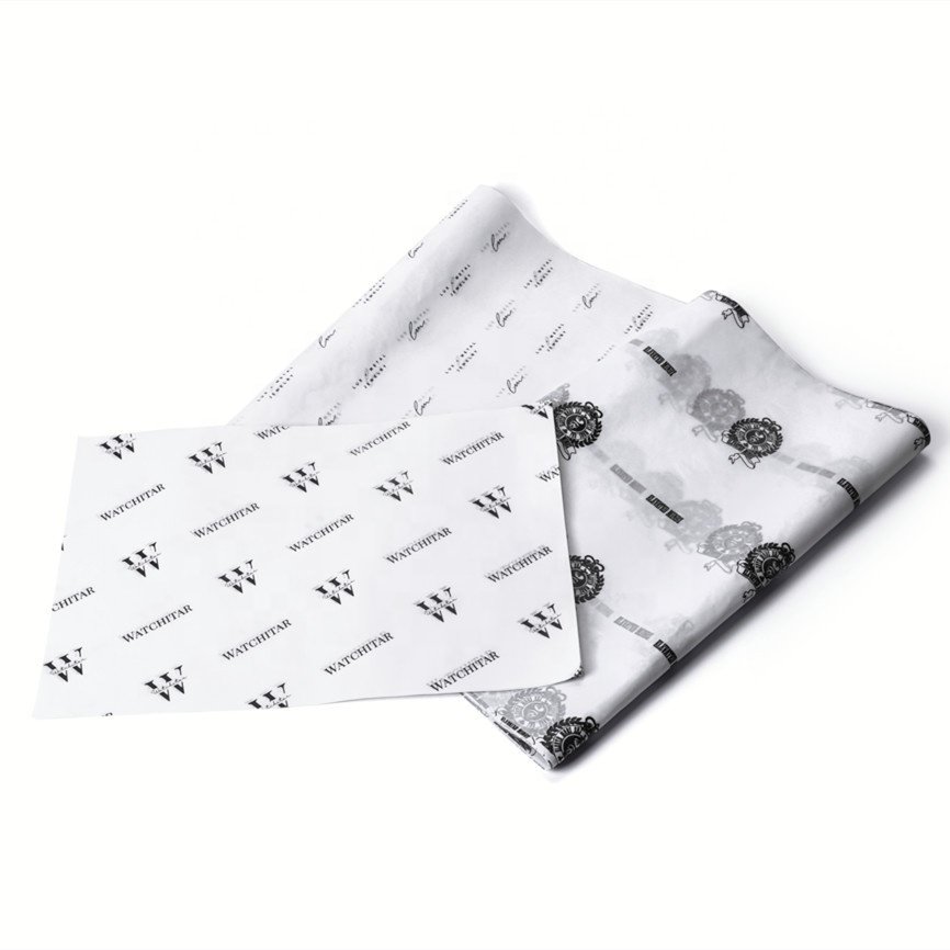 Wholesale Custom printed logo tissue wrapping paper packaging for Shoes & clothing