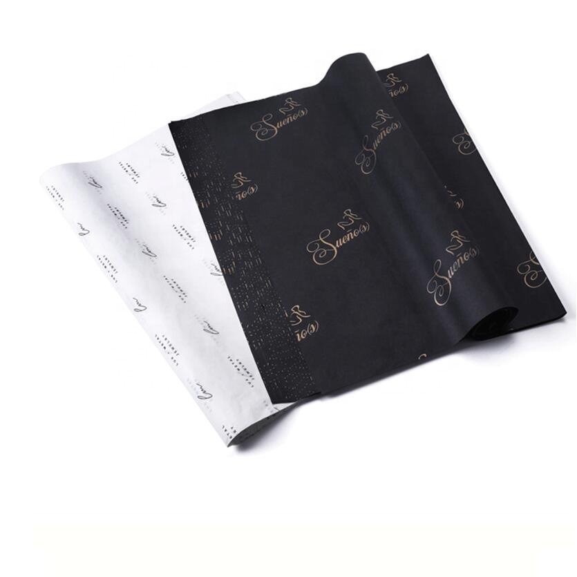 Wholesale Custom printed logo tissue wrapping paper packaging for Shoes & clothing