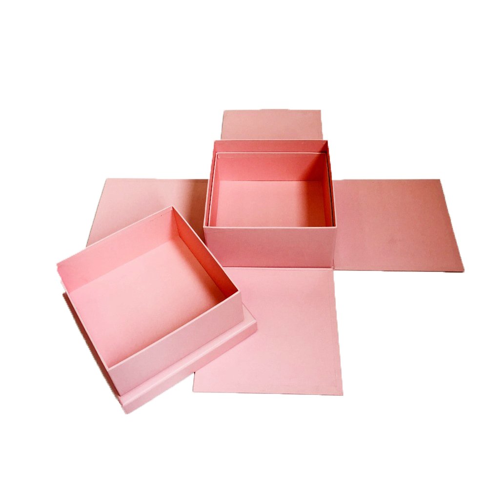 balloon flower box Fresh Color Paper Cardboard flower gift box luxury Rose Chocolate Gift box flower rose Printing Service