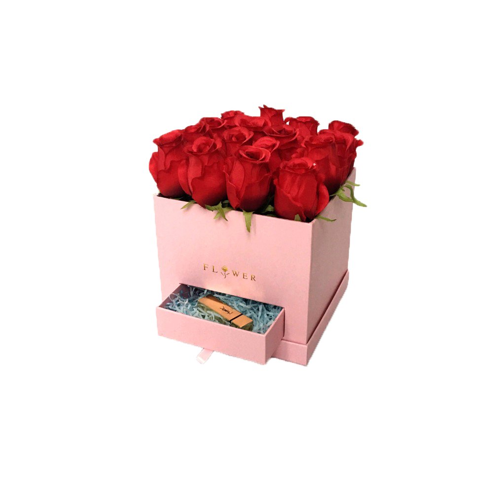 balloon flower box Fresh Color Paper Cardboard flower gift box luxury Rose Chocolate Gift box flower rose Printing Service