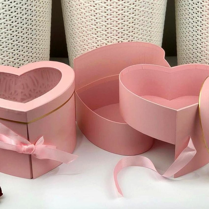 balloon flower box Fresh Color Paper Cardboard flower gift box luxury Rose Chocolate Gift box flower rose Printing Service
