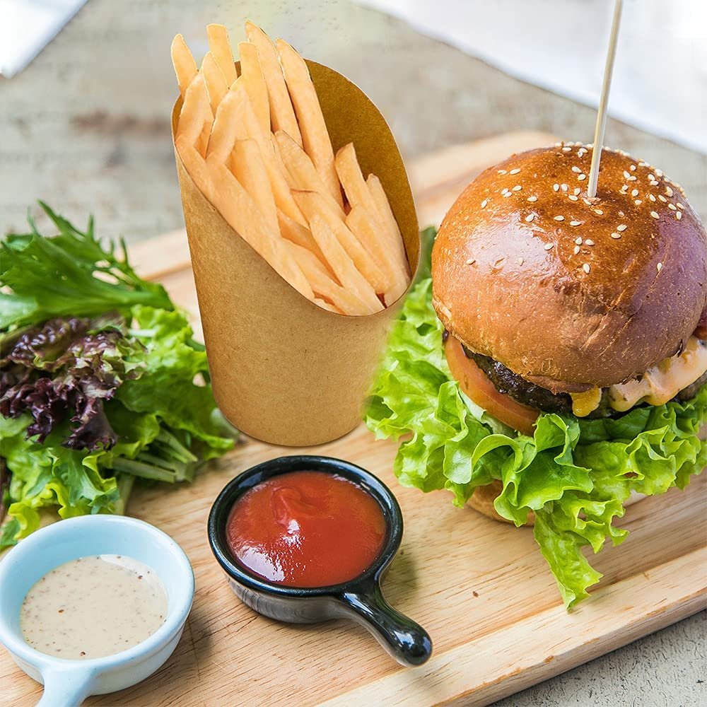 eco friendly packaging food box takeaway custom disposable paper fast food box paper container paper bowl