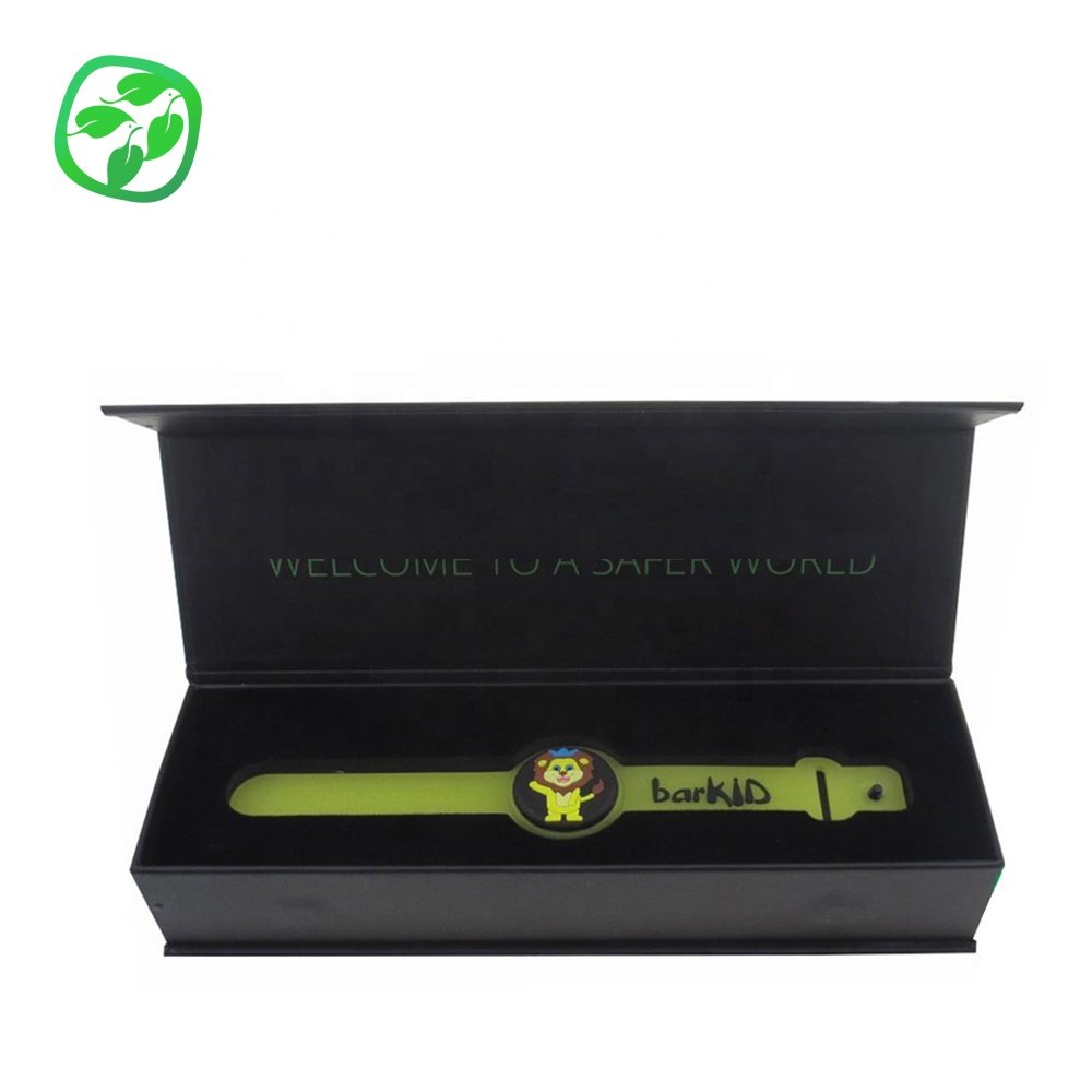 Magnetic closure foldable paper watch box printed Children's Watch Box Smart Wearable Product Packaging Box