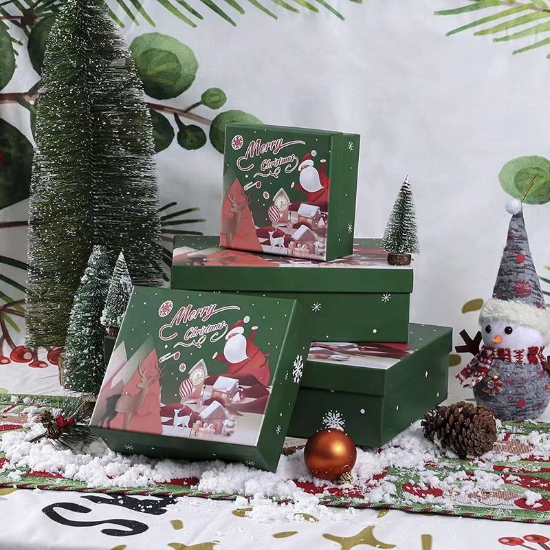 Wholesale Christmas Gift Boxes Merry Christmas Presents Gifts Packaging Boxes
