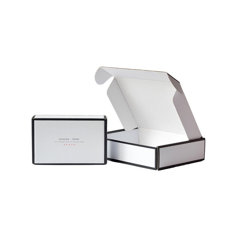 Colorful Wholesale Cardboard Carton Custom Logo Packaging Paper box for Dress Clothes Mailing Shipping Box