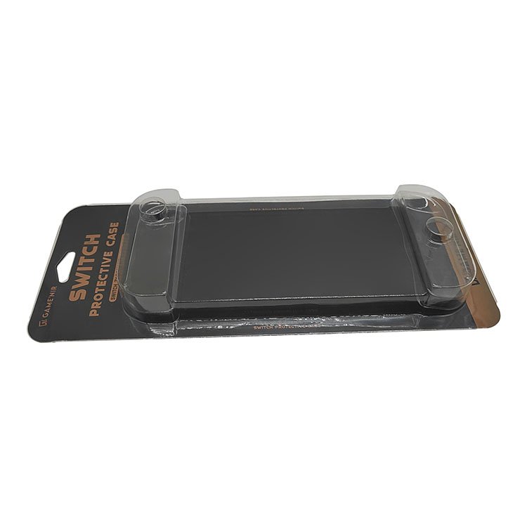 Customized Disposable Plastic Clamshell Edgefold Sliding Blister Card Packaging Rectangle Boxed UV Coating Embossing Packing