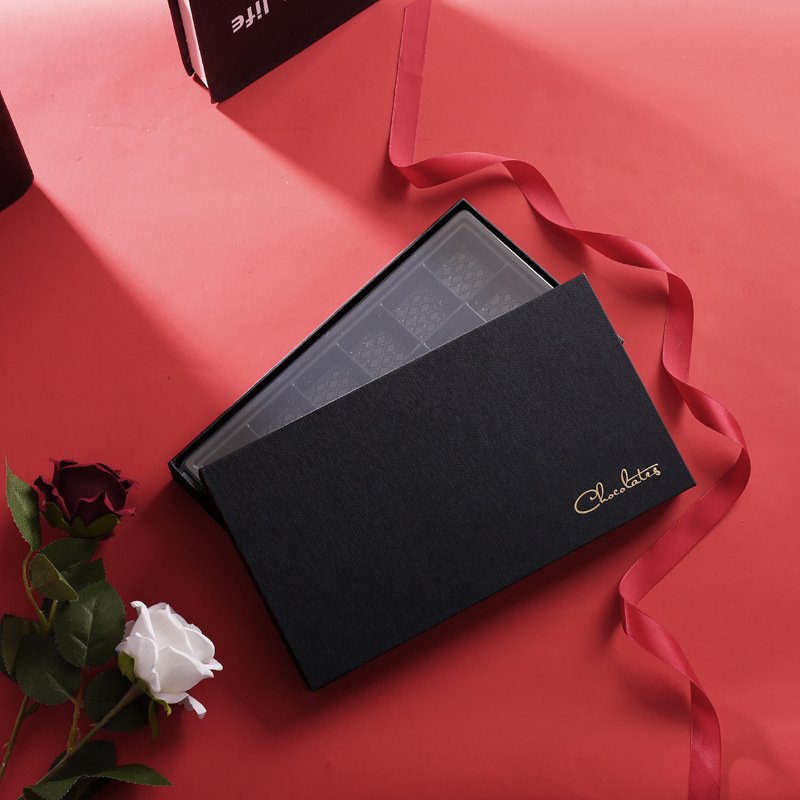 Ramadan Dates Luxury Geometric Packaging Chocolate Boxes Custom Rigid Boxes with Double Doors Paperboard praline paper boxes